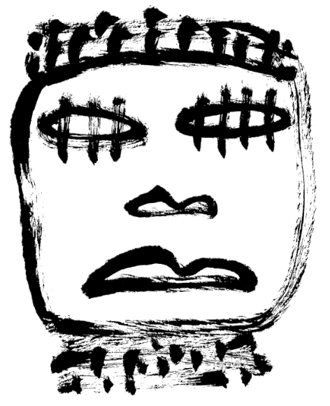 Eyelash — brush pen face